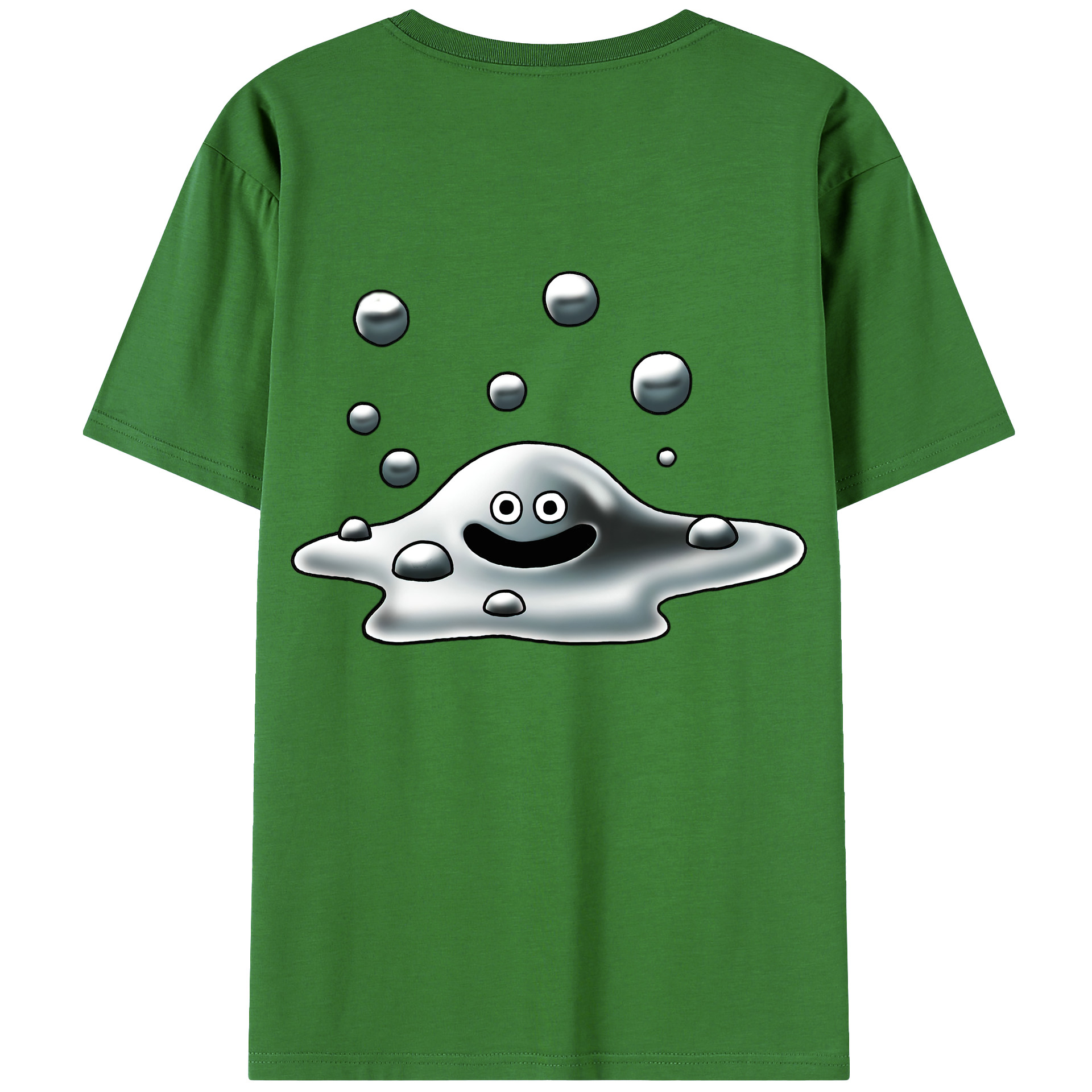 （画像用） ドラゴンクエスト Doragon Kuesuto Dragon Quest レディース半袖Tシャツ(バックプリント)